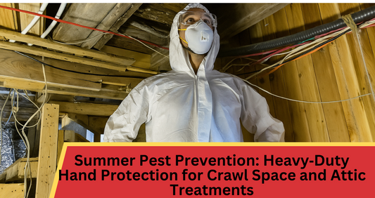 Summer Pest Prevention: Heavy‑Duty Hand Protection for Crawl Space and Attic Treatments