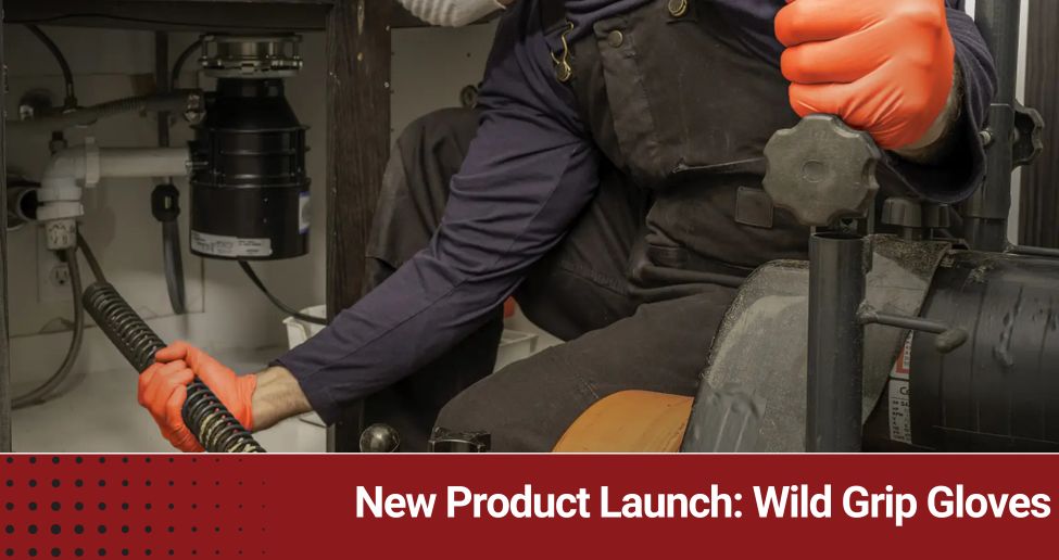 New Product Launch: Wild Grip - Orange Nitrile Gloves
