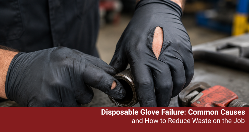 Disposable Glove Failure: Common Causes and How to Reduce Waste on the Job