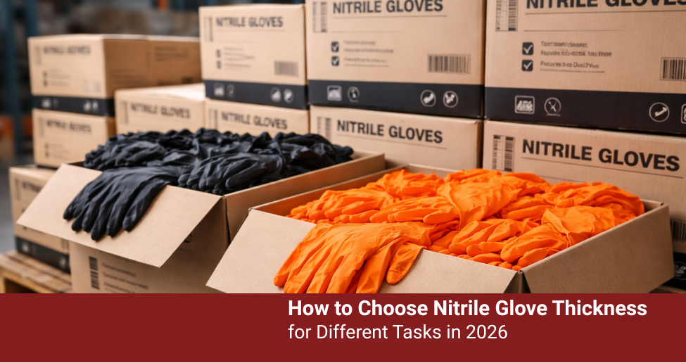 How to Choose Nitrile Glove Thickness for Different Tasks in 2026