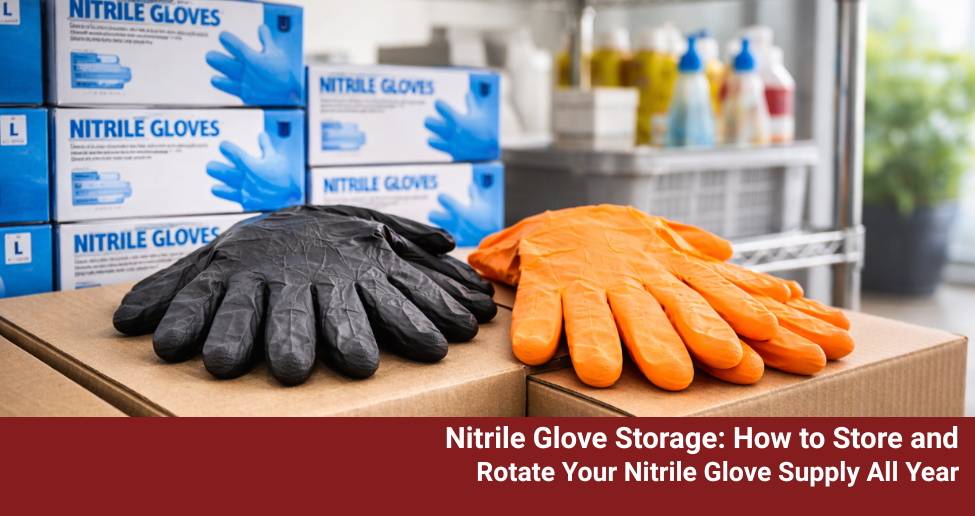 Nitrile Glove Storage: How to Store and Rotate Your Nitrile Glove Supply All Year