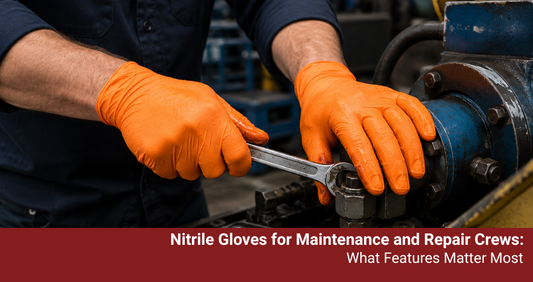 Nitrile Gloves for Maintenance and Repair Crews: What Features Matter Most