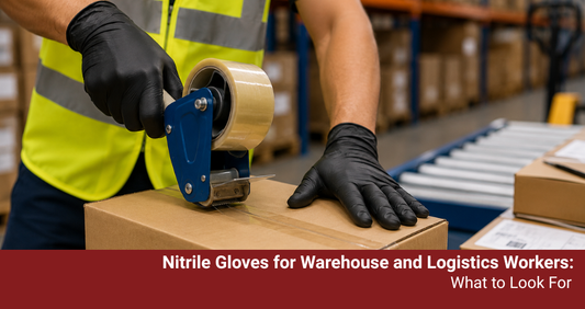 Nitrile Gloves for Warehouse and Logistics Workers: What to Look For