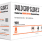 Wild Grip Gloves - 8 MIL Powder Free Orange Nitrile Disposable Gloves - 900 gloves per case