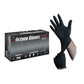 Octane - 5 mil Black Powder Free Nitrile Gloves - 1000 gloves per case